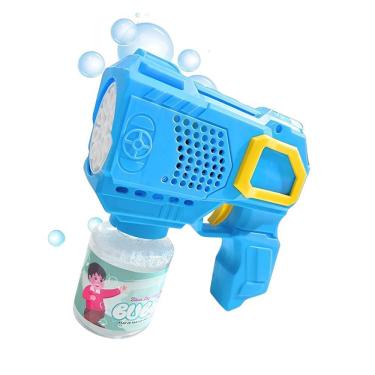 Imagem de Lançador De Bolhas De Sabão Infantil Bubble Gun Brinquedo Automático Para Crianças