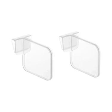 Imagem de Divisórias De Plástico Transparente Para Gavetas De Geladeira, Organiz