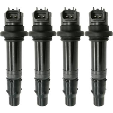 Imagem de Automotive-leader Bobina de ignição F6T558/5VY-82310-00-00 de 2 pinos para Yamaha FZ1, FZS1, V-max 1700, YZF-R1, YZF-R6, YZF-R6S - Motocicleta