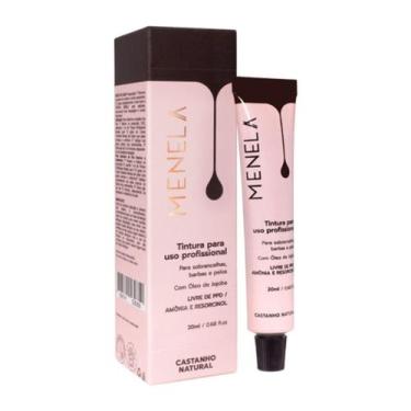 Imagem de Tintura Para Sobrancelhas Menela Castanho Natural 20ml - Menela Cosmét