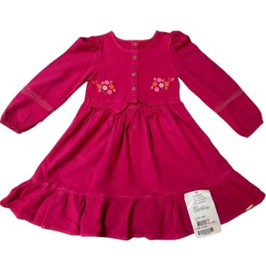 Imagem de Vestido Menina Viscose Bordado Paraiso Festa Verão Rf 14830