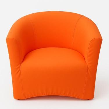 Imagem de Capa Poltrona Ferradura - TATY CAPAS E CONFECÇÕES, Laranja