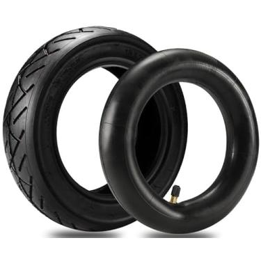 Imagem de Pneu de tubo interno e externo de 25 x 5,5 cm para scooter elétrica: pneus inflados de substituição de 50/75-6,1, pneu de 10 x 2 para Gotrax G4/G Max Ultra/Tour XP e hover-1/hover 1 ebike e Apollo