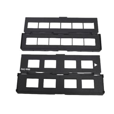 Imagem de Yunseity 6 Orifício 35 Mm Porta de Tira Negativa, 4 Orifício 35mm Slide Film Holder para Digitalização de Filme 7200/7200U, Achatar e Protege As Bordas do Filme