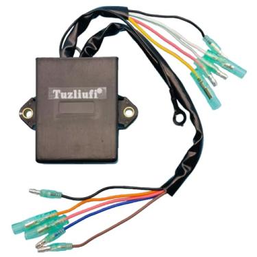 Imagem de Tuzliufi CDI Unit Box Power Pack para Yamaha 6M-85540-01 66M-85540-01-00 F9.9 T9.9 F15 2000-Later, para Mercury Outboard 835401T1 835401 8354011 1995-2006 9,9 hp 1 Motor de popa 5hp 4 tempos Z1233