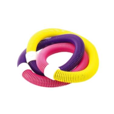 Imagem de UGPLM Aro de emagrecimento para cintura fitness, bambolê adulto, ferramenta de treinamento de cintura em PVC, exercitador de abdômen, equipamento de treino, M