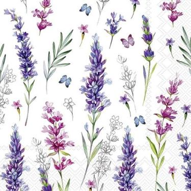 Imagem de Guardanapo para Decoupage Ihr 33x33 Flores Lisas C/ 2 Unidades - GUARD