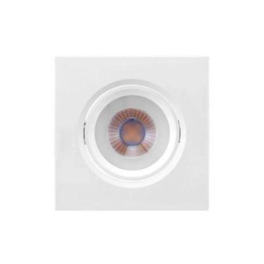 Imagem de Embutido Led Quadrado Completo 5w Amarelo - Brilia