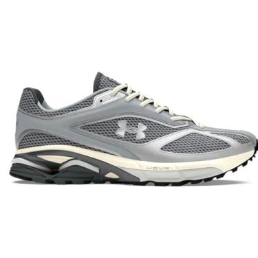 Imagem de Under Armour Tênis masculino Charged Speed Swift, Cinza/branco, 12.5 Women/11 Men