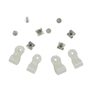 Imagem de Deevoka Parafuso para capacete de rúgbi, acessórios de hardware para capacetes, fecho de liberação rápida, kit de reparo para capacete de futebol americano e