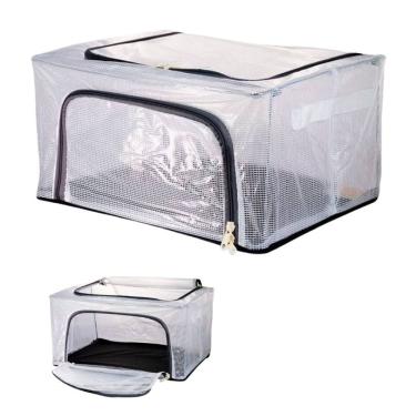 Imagem de Caixa Organizadora Multiuso 24 Litros 39x29x19cm Empilhável