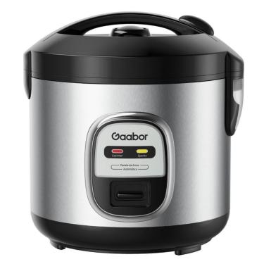 Imagem de Panela De Arroz Elétrica Gaabor Orion 5 Xícaras 1l 400w Inox 220V