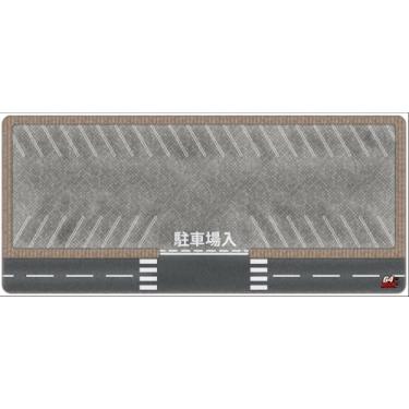 Imagem de Tapete de mouse para estacionamento em escala 1/64 XXL 90 x 40 cm antiderrapante | Tapete grande de diorama para Hot Wheels, Matchbox, Mini GT, asfalto, Inno64 e colecionadores de carros fundidos