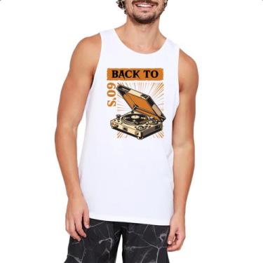 Imagem de Camiseta Regata Back to anos 60 vitrola - Alearts, GG