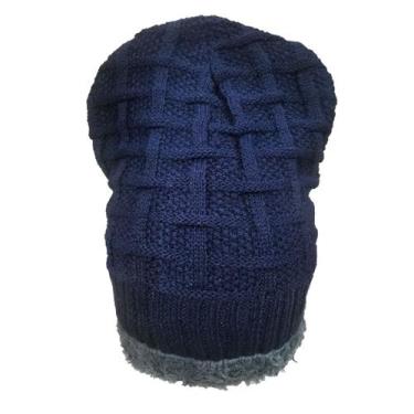 Imagem de Touca Adulto Unissex Confortável Inverno Com Forrado Pelúcia Gorro Pro