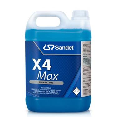 Imagem de X4 Max Lavagem Chassis Motor Rodas Sujos óLeo Graxa.5 Litros - Sandet