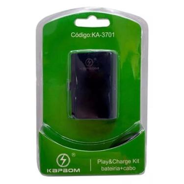 Imagem de Bateria Recarregável Para Controle Xboxx Onne Com Cabo - Kapbom