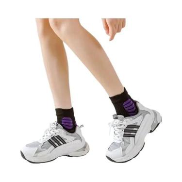 Imagem de Conjunto De Meias Masculinas De Comprimento Médio Com Cano Alto, 6 Par