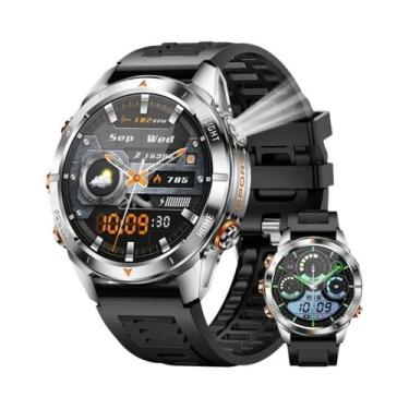 Imagem de Relógio Inteligente Militar Masculino LIGE Para Atividades Ao Ar Livre