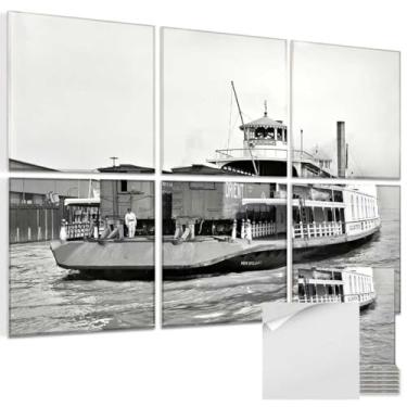 Imagem de EVENRISING Painéis de parede acústicos pacote com 6, painéis à prova de som de arte decorativa de 61 cm x 61 cm, painel autoadesivo de absorção de som, tratamento acústico para estúdio, home theater