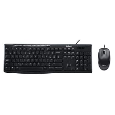 Imagem de Teclado e mouse Logitech Media Combo MK200