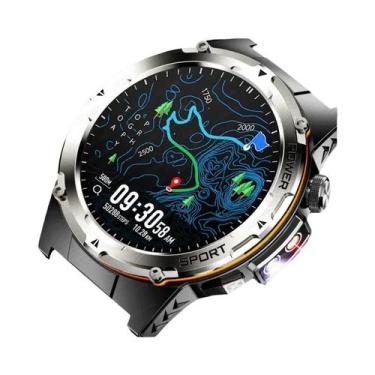 Imagem de Relógio Inteligente Militar Masculino Para Atividades Ao Ar Livre 2025