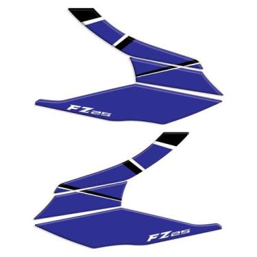 Imagem de Adesivo Protetor Tank Pad Resinado Compatível com Carenagem e Farol pa