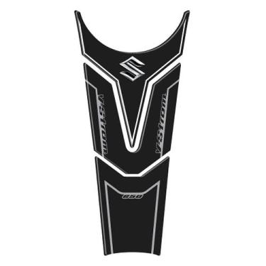 Imagem de Adesivo Frontal V-Strom 650 2020-2021 - Protetor Tank Pad - Cromo Sign