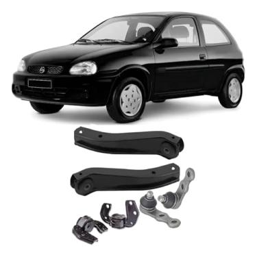 Imagem de Kit de Suspensão Bandejas Pivôs Morcegão Corsa Wind 1994-1997
