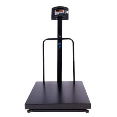 Imagem de Balança Digital 300Kg 50g Plataforma C/ Mastro e grade Welmy