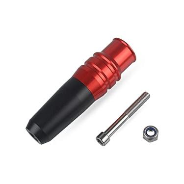 Imagem de XLYJNB Para Suzuki K1 K2 K3 K4 K5 K6 K7 K8 K9 K10 K11 K12 K13 Motocicleta Escapamento Sliders Proteção contra quedas (Cor: Vermelho)