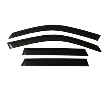 Imagem de GRJQRKHZ Defletor de janela lateral de carro para M&azda 6 Sedan 2007-2013 Weathershied viseira de porta vento sol proteção chuva janela lateral defletores de vento