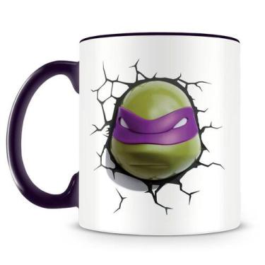 Imagem de Caneca Tartarugas Ninjas Donatello Personalizada em Porcelana - Amo Ca