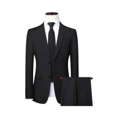 Imagem de Terno Formal Masculino De 3 Peças Blazer Colete Calças Para Casamento 