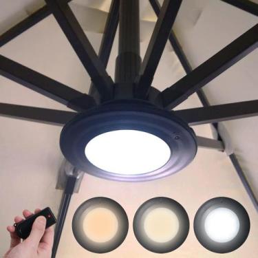 Imagem de Patio Cantilever Umbrella Lights Bateria recarregável Happetite