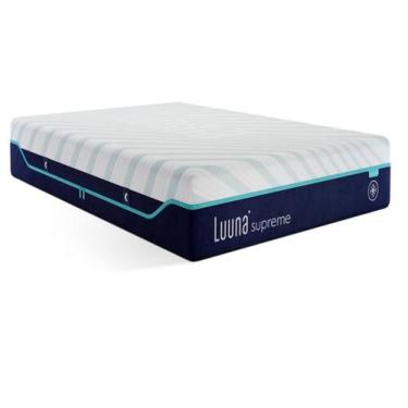 Imagem de Luuna Colchão Supreme Cooling, Tecnologia Cooling, 5 Espumas e Molas, 