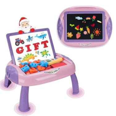 Imagem de Prancheta magnética Qrytoi Toys para menina de 1 a 2 anos