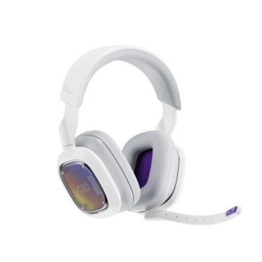 Imagem de Headset Gamer sem Fio Logitech Astro A30 - USB LightSpeed ou Bluetooth - Branco - 939-001986