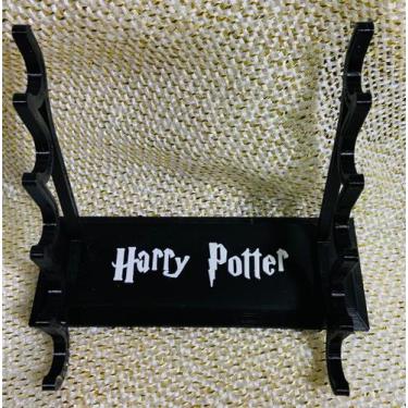 Imagem de Suporte Expositor Para 5 Varinhas Mágicas Harry Potter Impressão 3D - 