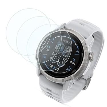 Imagem de Futanwei Protetor de tela para smartwatch COROS APEX 4 de 46 mm de 1,3 polegadas [pacote com 3] película de vidro temperado HD [dureza 9H] [antiarranhões] [livre de bolhas] compatível com relógio