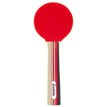 Imagem de Franklin Sports Tênis de mesa/pingue-pongue Sweet Spot - Raquete de madeira estilo profissional com superfície de borracha e dimensões reduzidas do rosto - vermelho e preto