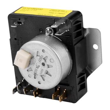 Imagem de W10186032 Controle de temporizador de substituição para secador, peça de aparelho compatível com Whirlpool