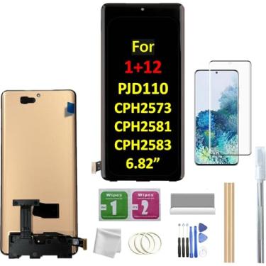 Imagem de Tela OLED para Oneplus 12 OLED de substituição para Oneplus 12 5G PJD110 CPH2573 CPH2581 CPH2583 17.3 cm OLED Screen Display Touch digitalizador com+ferramenta (1+12)