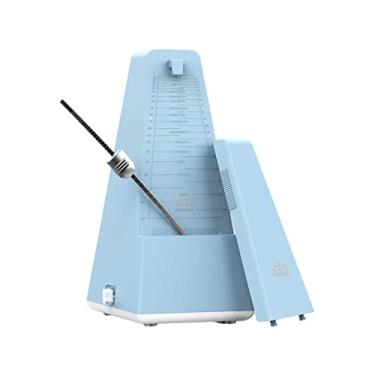 Imagem de Metrônomo mecânico profissional para violão, violino, piano - revestimento ABS resistente - intervalo de tempo 40 a 208 bpm - acessório universal para instrumento - para sala de música doméstica -