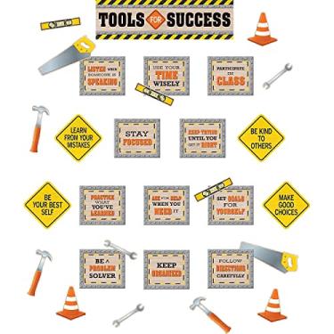 Imagem de Conjunto de quadro de avisos mini Under CONST Tools for Success, 31 peças