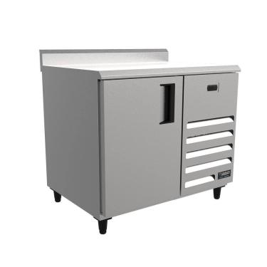 Imagem de Balcão de Encosto Refrigerado Venâncio 1m 127V Liso Espelhado VCFRH10-32894