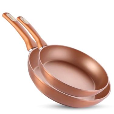 Imagem de Conjunto de Panelas Antiaderentes de CerâMica Rosa - VáRios Tamanhos - FáCeis de Limpar