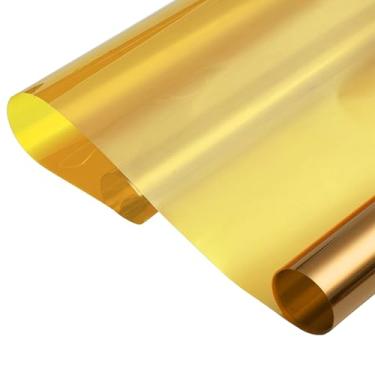 Imagem de AuMoHall Película transparente colorida para janela de privacidade diurna para casa e escritório, controle de calor anti-UV, película blackout com bloqueio solar para decoração de janelas em casa (50