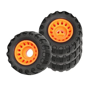 Imagem de barenx 4 peças 76 mm Longboard Wheels Downhill Off-Road Skate Cruising Wheels Substituição