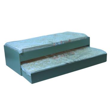 Imagem de Cama Solteiro Bicama Ditália Com Colchões Cm-20 Verde Oliva